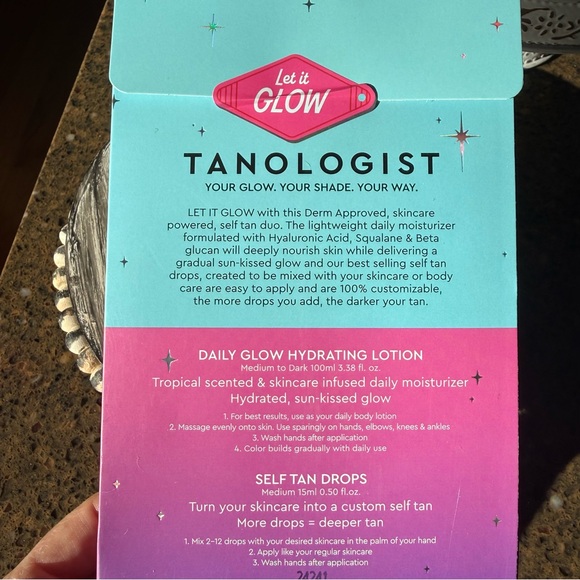 NEW Tanologist LET IT GLOW Daily Glow DUO Set - Picture 8 of 10